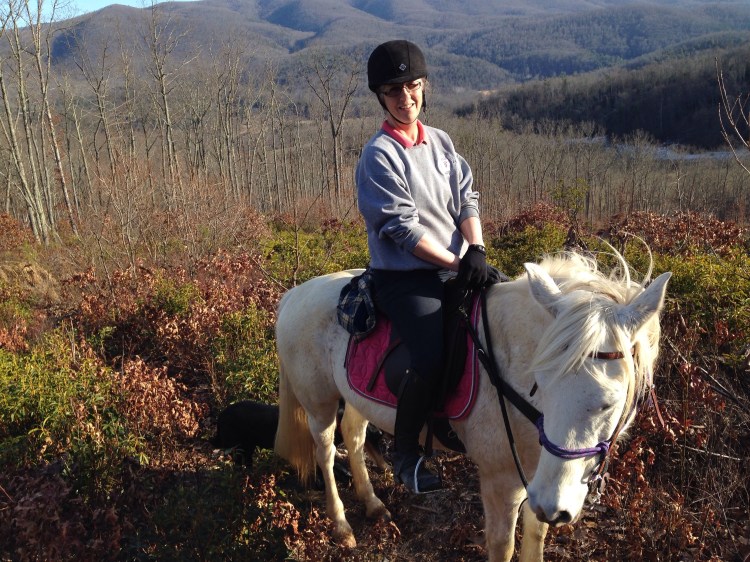Judy and Faygo at the lookout